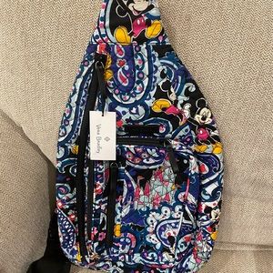 Disney Vera Bradley Mickey Mouse Sling Backpack
